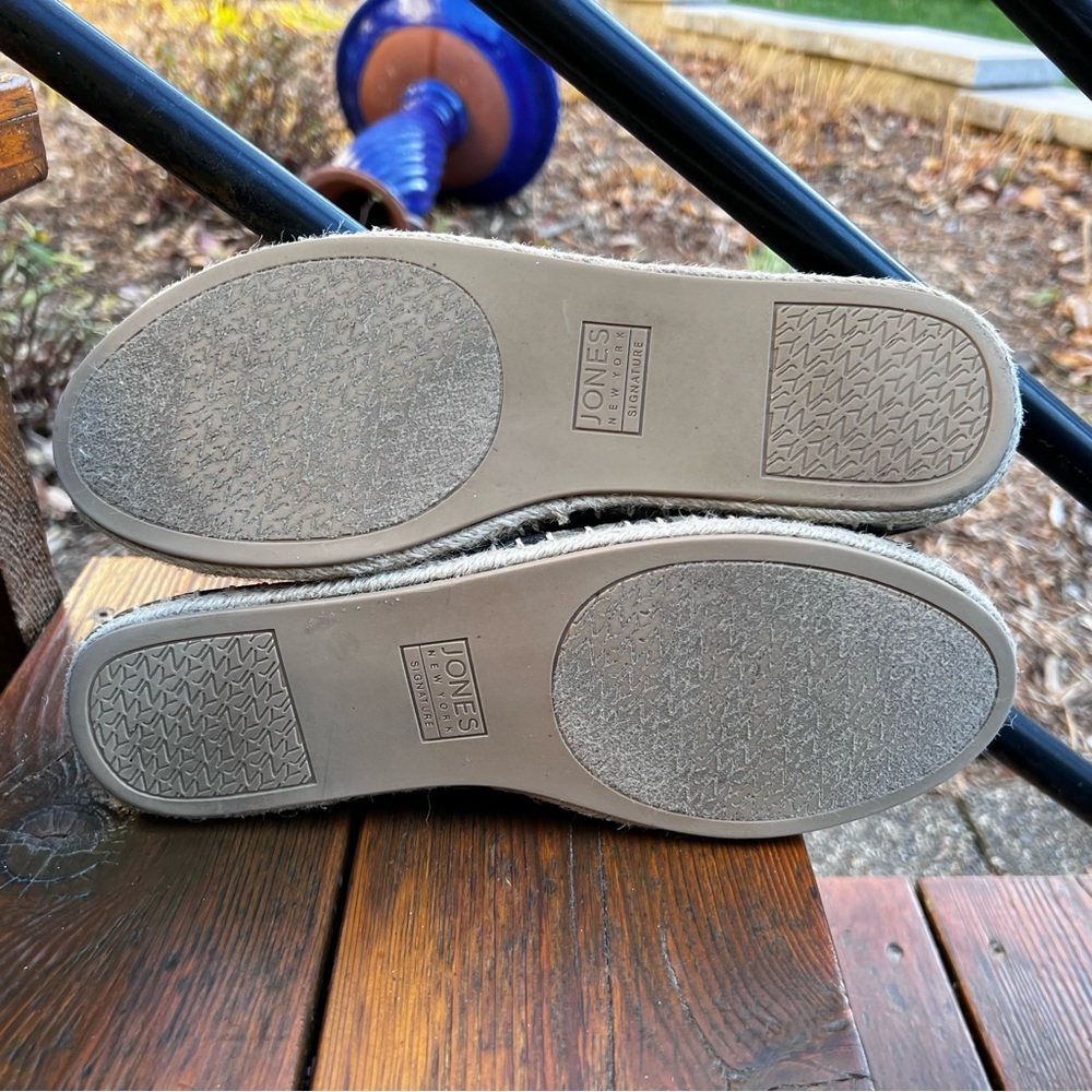 JONES NEW YORK STACI CAMOFLAGE ESPADRILLE SNEAKERS SIZE 10 W - Picture 6 of 12